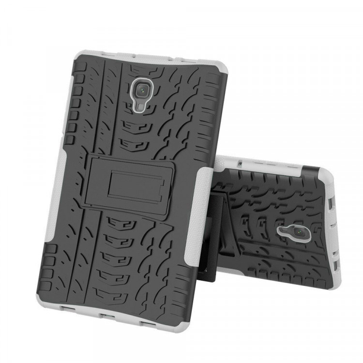 Чехол Hybrid Armor для Samsung Galaxy Tab A 10.5 (2018) SM-T590 / SM-T595 (черный + белый)