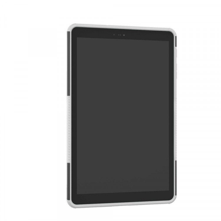 Чехол Hybrid Armor для Samsung Galaxy Tab A 10.5 (2018) SM-T590 / SM-T595 (черный + белый)