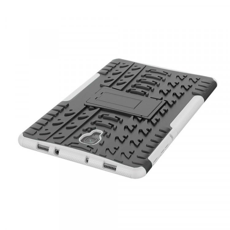 Чехол Hybrid Armor для Samsung Galaxy Tab A 10.5 (2018) SM-T590 / SM-T595 (черный + белый)