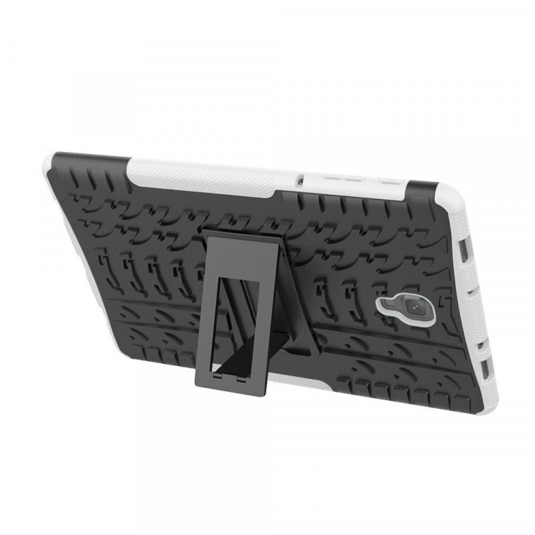 Чехол Hybrid Armor для Samsung Galaxy Tab A 10.5 (2018) SM-T590 / SM-T595 (черный + белый)