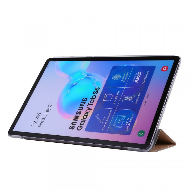 Чехол Smart Case для Samsung Galaxy Tab S6 SM-T860 / SM-T865 (золотой)