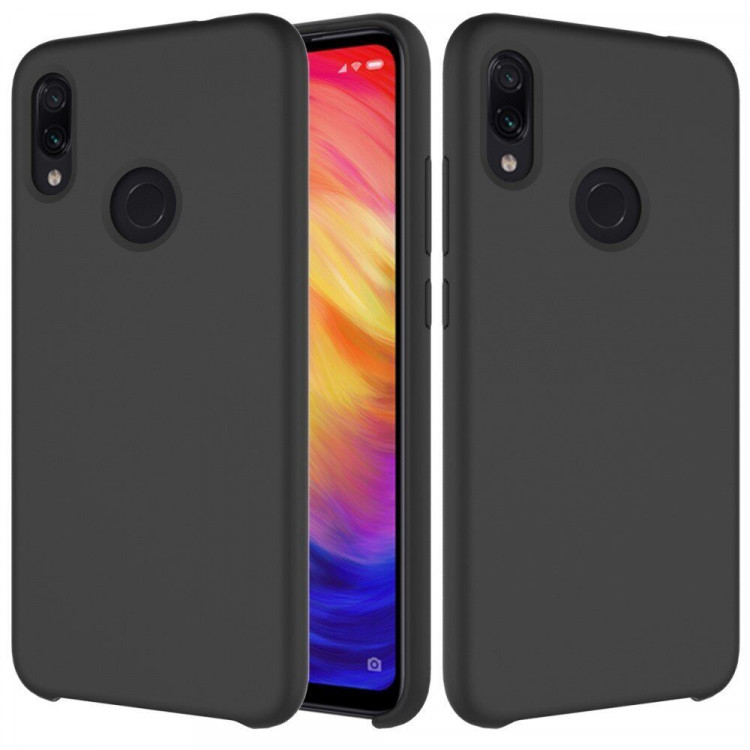 Силиконовый чехол Mobile Shell для Xiaomi Redmi Note 7 / Redmi Note 7 Pro (черный)