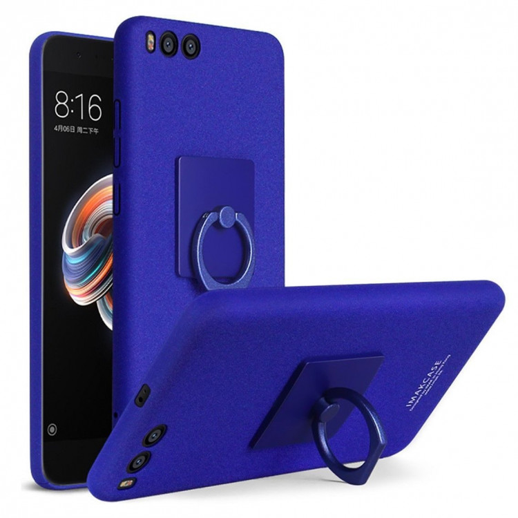 Чехол iMak Finger для Xiaomi Mi Note 3 (голубой)