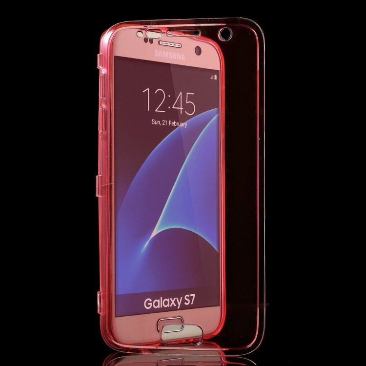Защитный чехол для Samsung Galaxy S7 (красный)