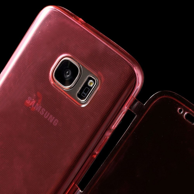 Защитный чехол для Samsung Galaxy S7 (красный)