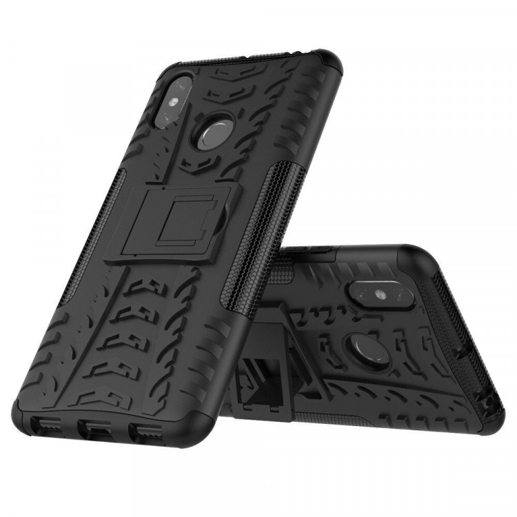 Чехол Hybrid Armor для Xiaomi Mi Max 3 (черный)
