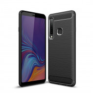 Чехол-накладка Carbon Fibre для Samsung Galaxy A9 (2018) (черный) Чехол-накладка Carbon Fibre для Samsung Galaxy A9 (2018) (черный)