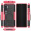 Чехол Hybrid Armor для Xiaomi Mi Note 10 / Mi Note 10 Pro / Mi CC9 Pro (черный + розовый)