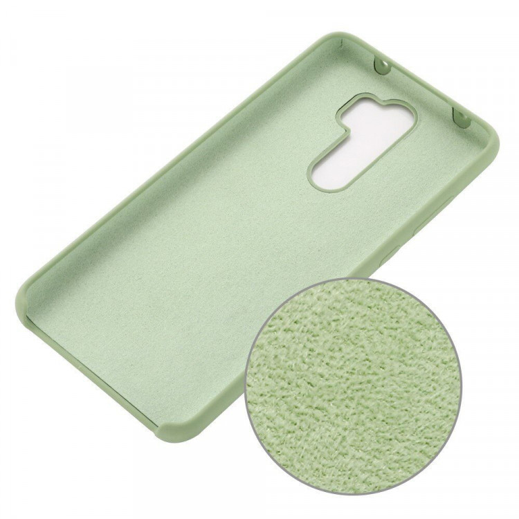 Силиконовый чехол Mobile Shell для Xiaomi Redmi Note 8 Pro (темно-зеленый)