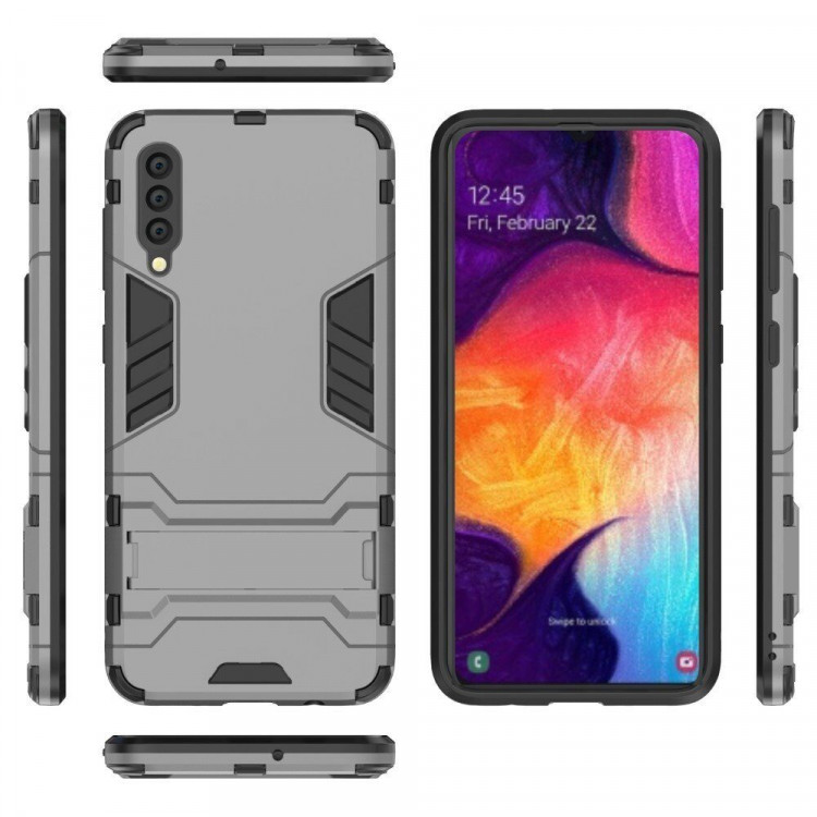 Чехол Duty Armor для Samsung Galaxy A50 / Galaxy A50s / Galaxy A30s (серый)