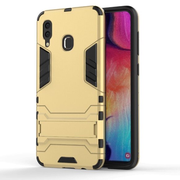 Чехол Duty Armor для Samsung Galaxy A30 / Galaxy A20 (золотой) Чехол Duty Armor для Samsung Galaxy A30 / Galaxy A20 (золотой)