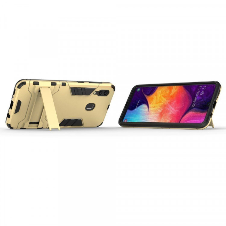 Чехол Duty Armor для Samsung Galaxy A30 / Galaxy A20 (золотой)