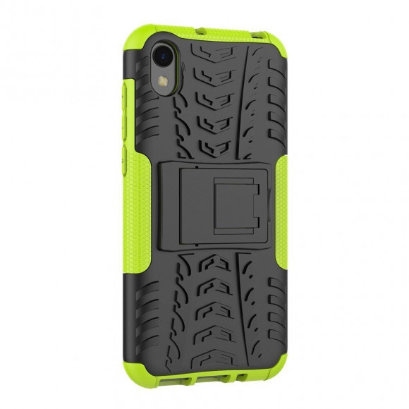 Чехол Hybrid Armor для Huawei Y5 (2019) / Honor 8S (черный + зеленый) Чехол Hybrid Armor для Huawei Y5 (2019) / Honor 8S (черный + зеленый)