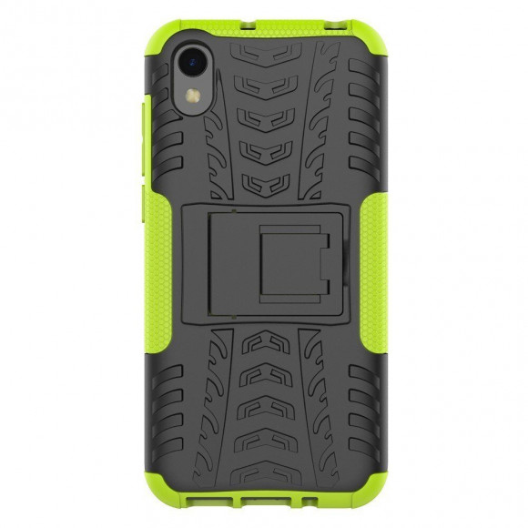 Чехол Hybrid Armor для Huawei Y5 (2019) / Honor 8S (черный + зеленый) Чехол Hybrid Armor для Huawei Y5 (2019) / Honor 8S (черный + зеленый)