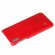 Кожаная накладка-чехол Litchi Texture для Samsung Galaxy M10 (красный)