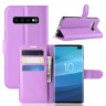 Чехол для Samsung Galaxy S10+ (Plus) (фиолетовый)