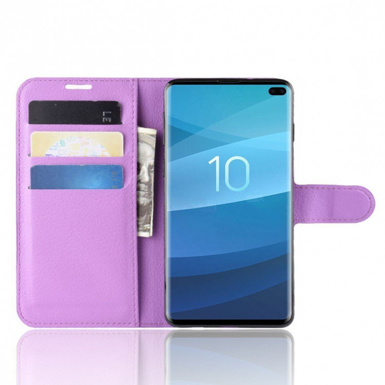 Чехол для Samsung Galaxy S10+ (Plus) (фиолетовый)