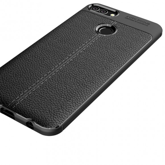 Чехол-накладка Litchi Grain для Huawei Y9 (2018) / Enjoy 8 Plus (черный) Чехол-накладка Litchi Grain для Huawei Y9 (2018) / Enjoy 8 Plus (черный)
