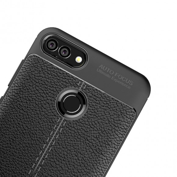 Чехол-накладка Litchi Grain для Huawei Y9 (2018) / Enjoy 8 Plus (черный) Чехол-накладка Litchi Grain для Huawei Y9 (2018) / Enjoy 8 Plus (черный)
