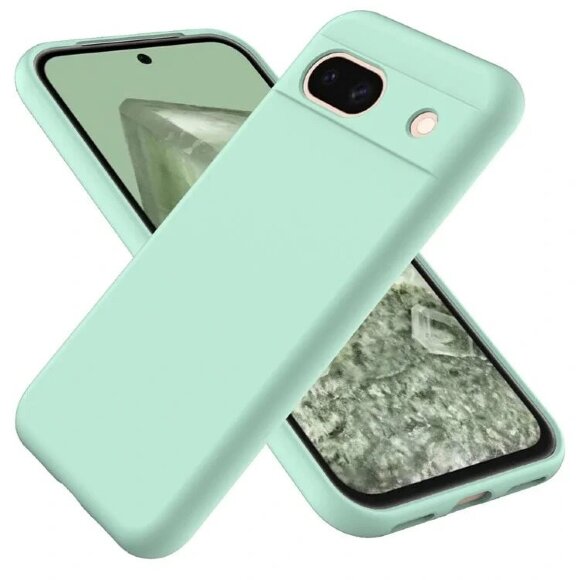 Силиконовый чехол Mobile Shell для Google Pixel 8a (зеленый) Силиконовый чехол Mobile Shell для Google Pixel 8a (зеленый)
