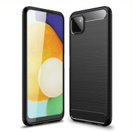 Чехол-накладка Carbon Fibre для Samsung Galaxy A22s 5G (черный)
