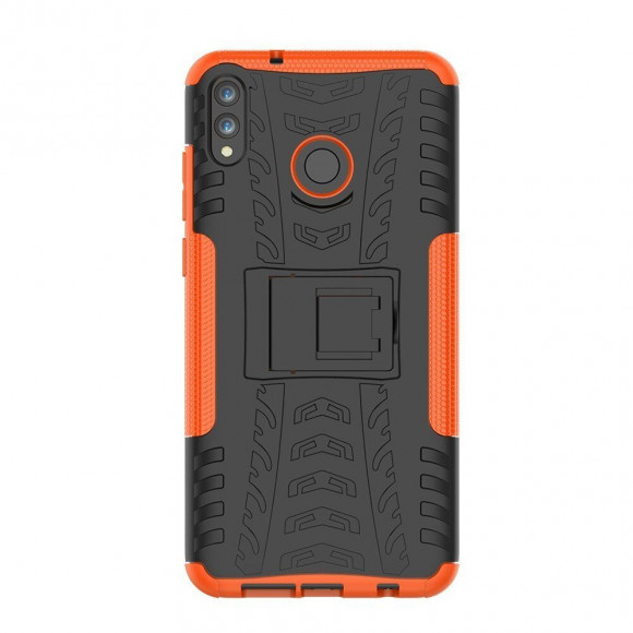 Чехол Hybrid Armor для Huawei Honor 8X Max (черный + оранжевый)