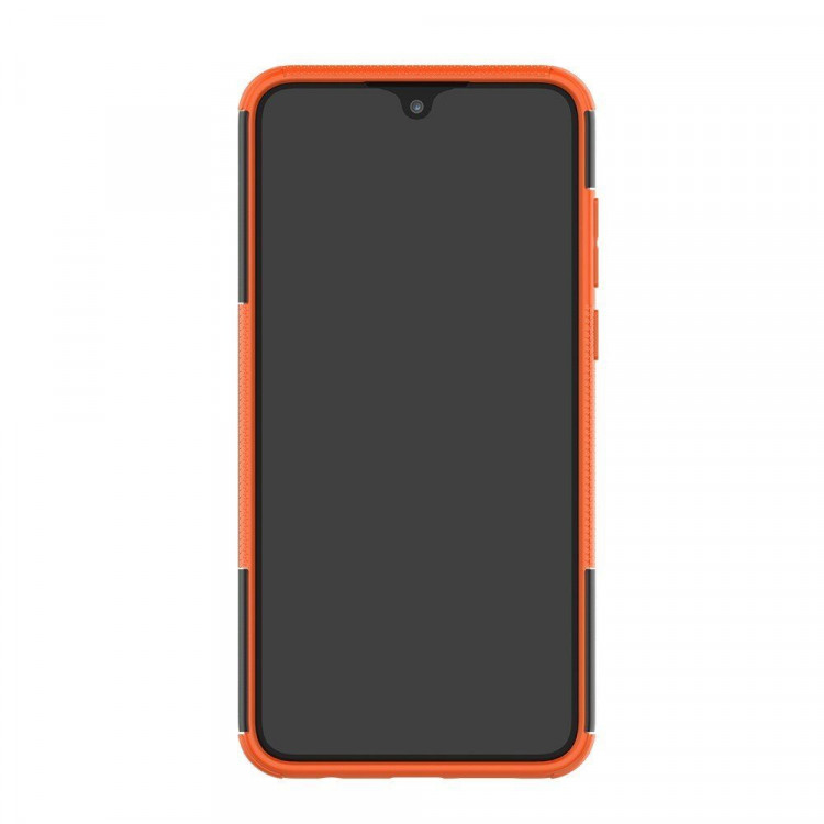 Чехол Hybrid Armor для Huawei Honor 8X Max (черный + оранжевый)