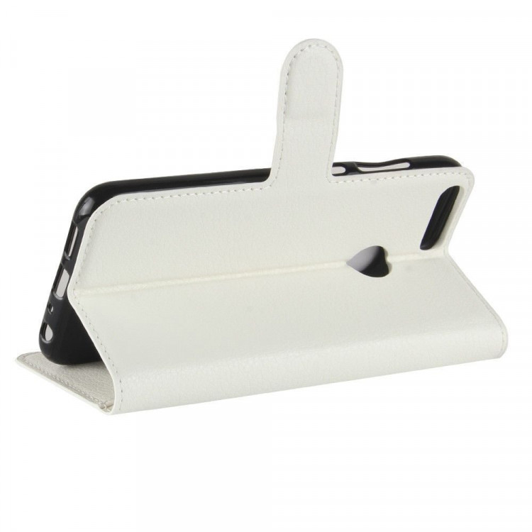 Чехол с визитницей для Huawei Honor 9 Lite (белый)