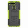Чехол Hybrid Armor для Huawei Honor View 20 (черный + зеленый)