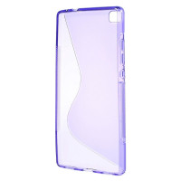 Нескользящий чехол для Huawei P8 (фиолетовый)