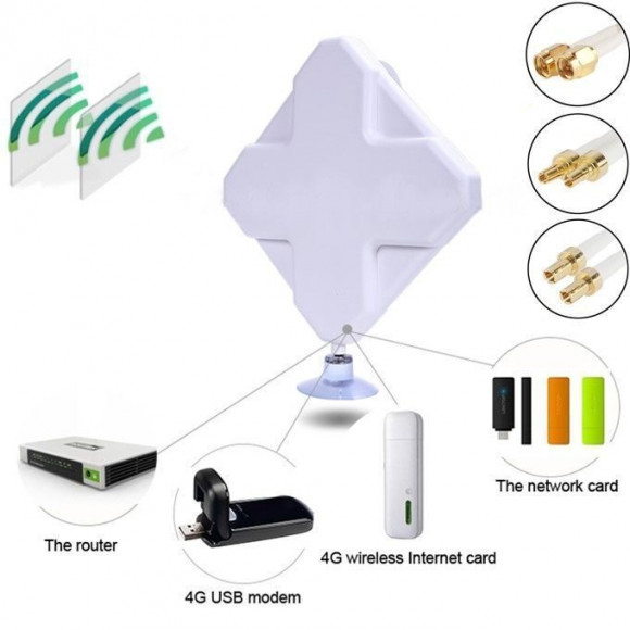 Антенна 35dBi для USB модемов с разъемом CRC9