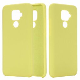 Силиконовый чехол Mobile Shell для Huawei Nova 5i Pro / Mate 30 Lite (желтый)
