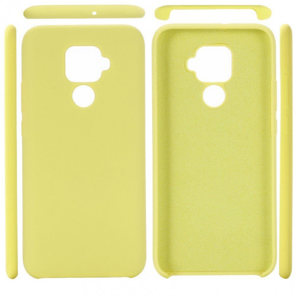 Силиконовый чехол Mobile Shell для Huawei Nova 5i Pro / Mate 30 Lite (желтый) Силиконовый чехол Mobile Shell для Huawei Nova 5i Pro / Mate 30 Lite (желтый)