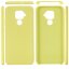 Силиконовый чехол Mobile Shell для Huawei Nova 5i Pro / Mate 30 Lite (желтый)