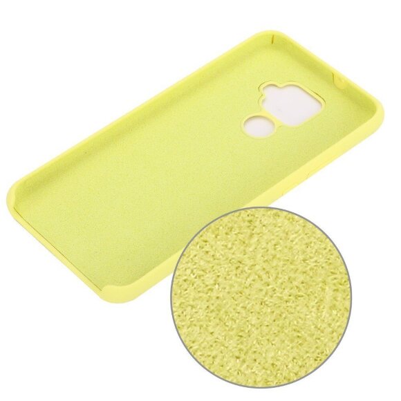 Силиконовый чехол Mobile Shell для Huawei Nova 5i Pro / Mate 30 Lite (желтый) Силиконовый чехол Mobile Shell для Huawei Nova 5i Pro / Mate 30 Lite (желтый)