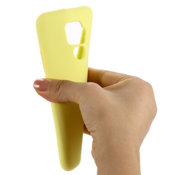 Силиконовый чехол Mobile Shell для Huawei Nova 5i Pro / Mate 30 Lite (желтый) Силиконовый чехол Mobile Shell для Huawei Nova 5i Pro / Mate 30 Lite (желтый)