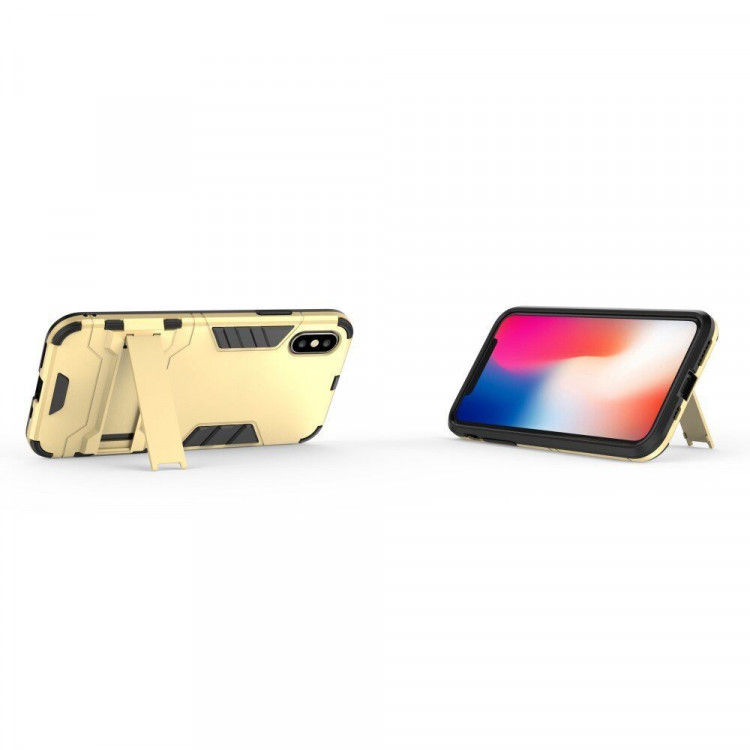 Чехол Duty Armor для iPhone XS (золотой)