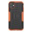 Чехол Hybrid Armor для iPhone 11 (черный + оранжевый)