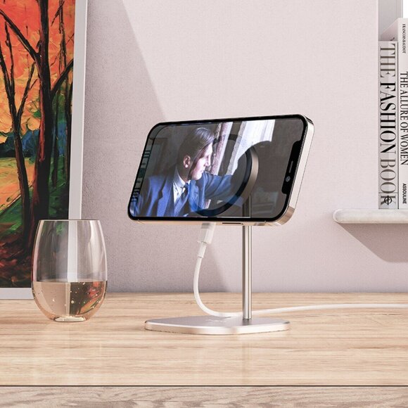 Зарядное устройство Hoco Happiness magnetic desktop wireless charger (CW32)