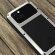 Гибридный чехол LOVE MEI для iPhone 13 mini (серебряный)