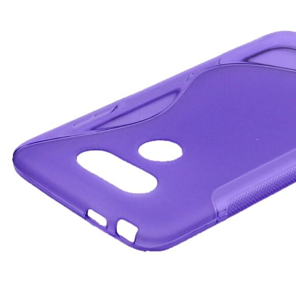 Нескользящий чехол для LG G5 / LG G5 se (фиолетовый) Нескользящий чехол для LG G5 / LG G5 se (фиолетовый)