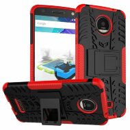 Чехол Hybrid Armor для Motorola Moto Z (черный + красный) Чехол Hybrid Armor для Motorola Moto Z (черный + красный)