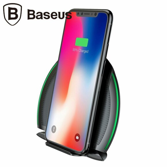 Беспроводное зарядное устройство Baseus Foldable Multifunction (черный) Беспроводное зарядное устройство Baseus Foldable Multifunction (черный)