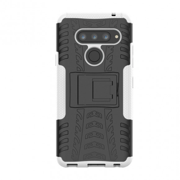 Чехол Hybrid Armor для LG V40 ThinQ (черный + белый) Чехол Hybrid Armor для LG V40 ThinQ (черный + белый)