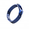 Стальной браслет для Xiaomi Mi Band 3 (голубой)