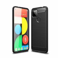 Чехол-накладка Carbon Fibre для Google Pixel 5a 5G (черный) Чехол-накладка Carbon Fibre для Google Pixel 5a 5G (черный)