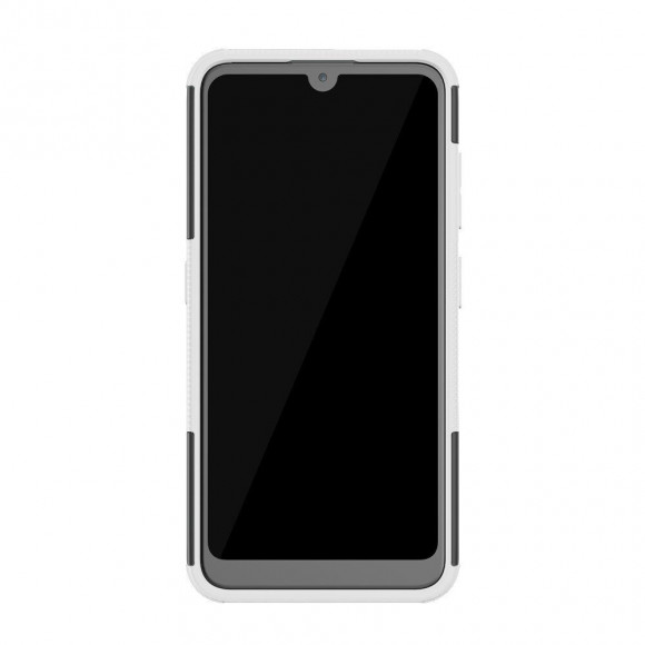 Чехол Hybrid Armor для Nokia 3.2 (черный + белый)