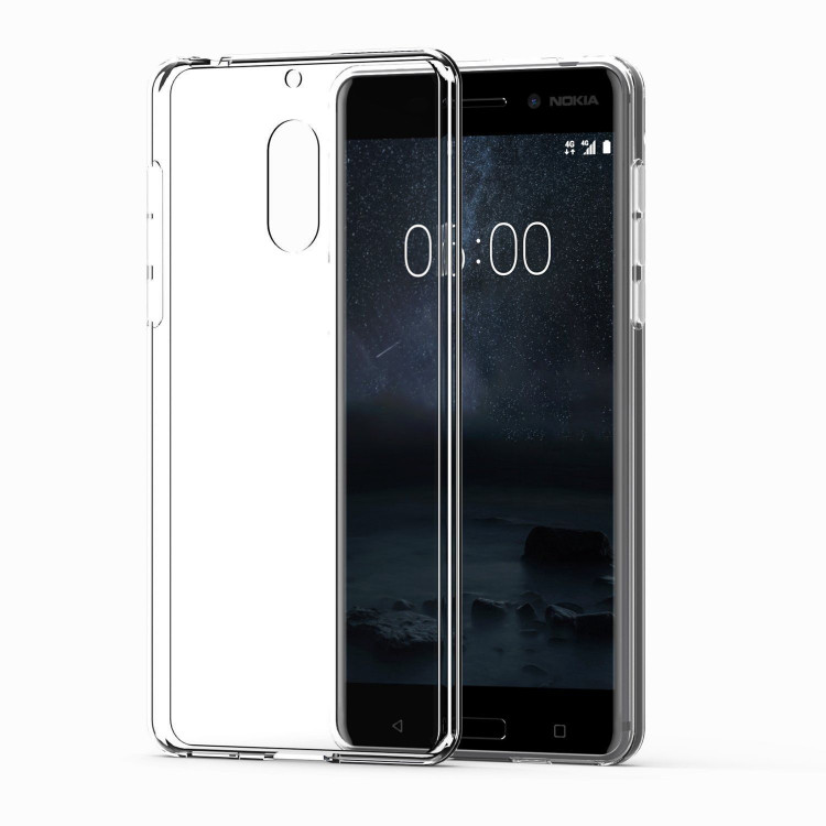 Прозрачный чехол - накладка для Nokia 6