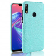 Чехол Crocodile Texture для Asus Zenfone Max Pro (M2) ZB631KL (голубой) Чехол Crocodile Texture для Asus Zenfone Max Pro (M2) ZB631KL (голубой)