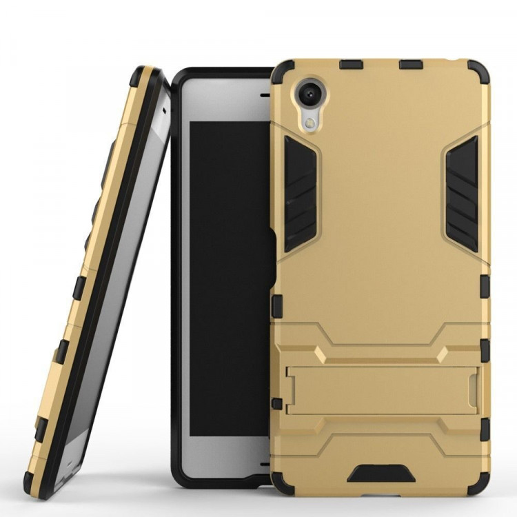 Чехол Duty Armor для Sony Xperia X (золотой)